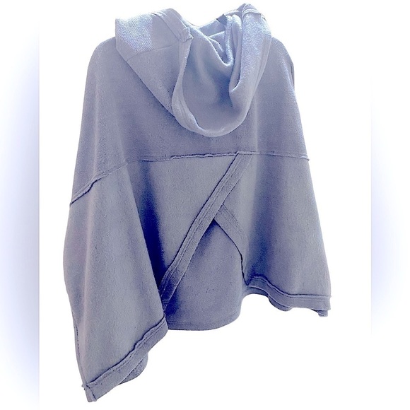 Free People Boho Huntington Pullover Women’s Size SP Grey Cowl Neck Cros… - Picture 7 of 15